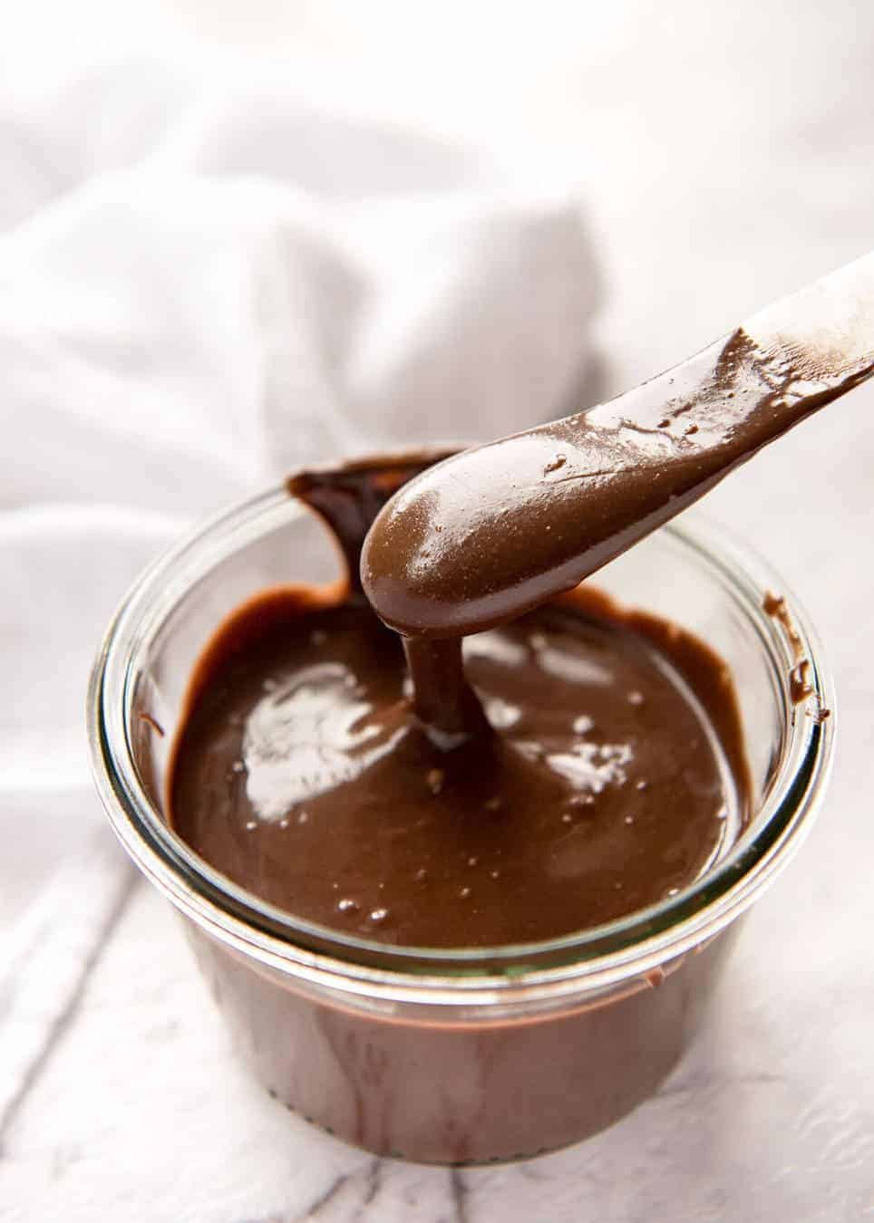 Homemade Nutella - Hazelnuts, cocoa, confectionary sugar, vanilla and oil is all you need to make Nutella at home. Better than store bought! recipetineats.com