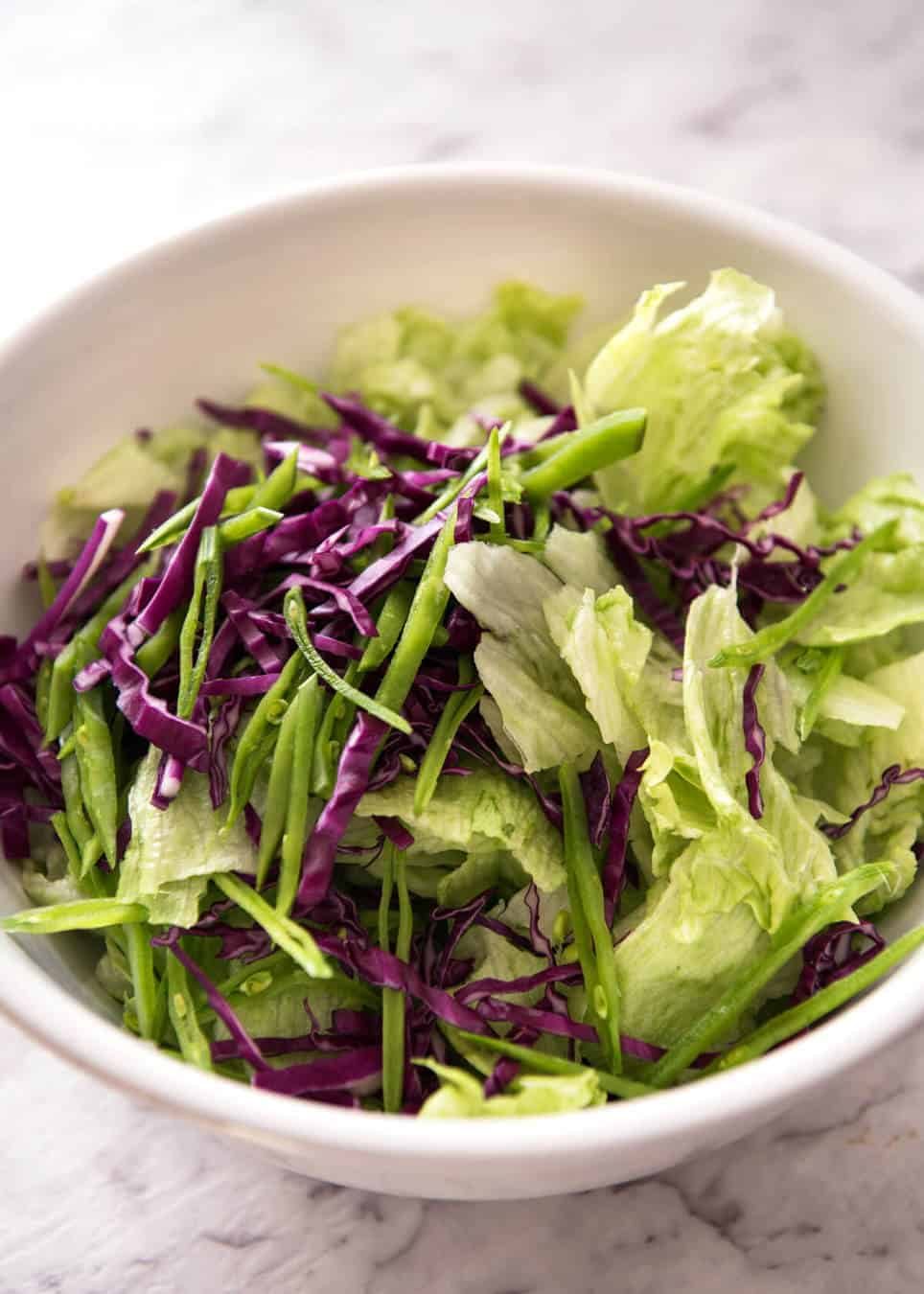 Iceberg Lettuce Salad with Dill www.recipetineats.com