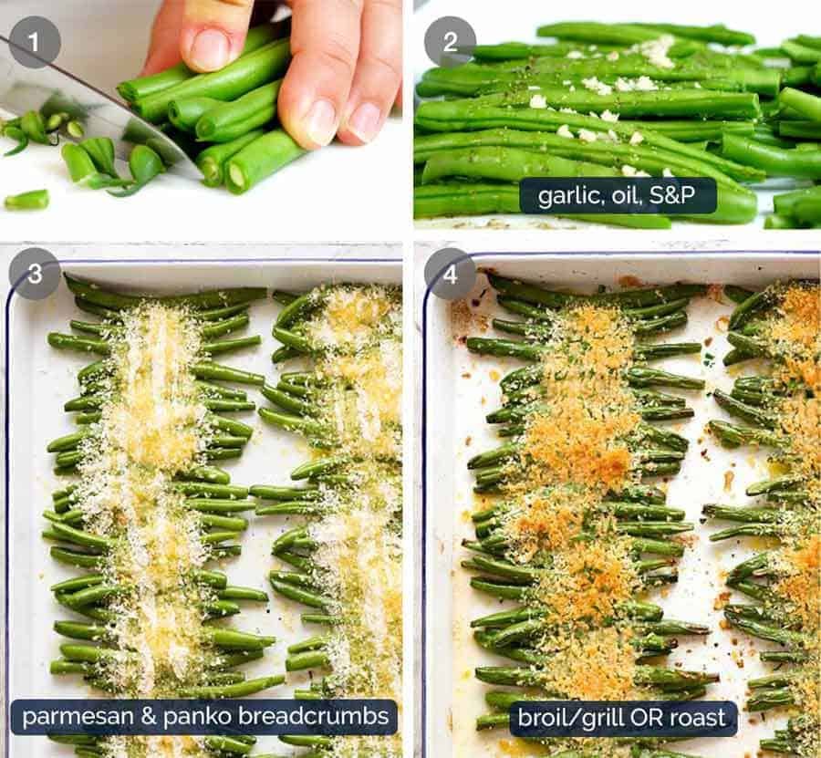 How to make Parmesan Roasted Green Beans