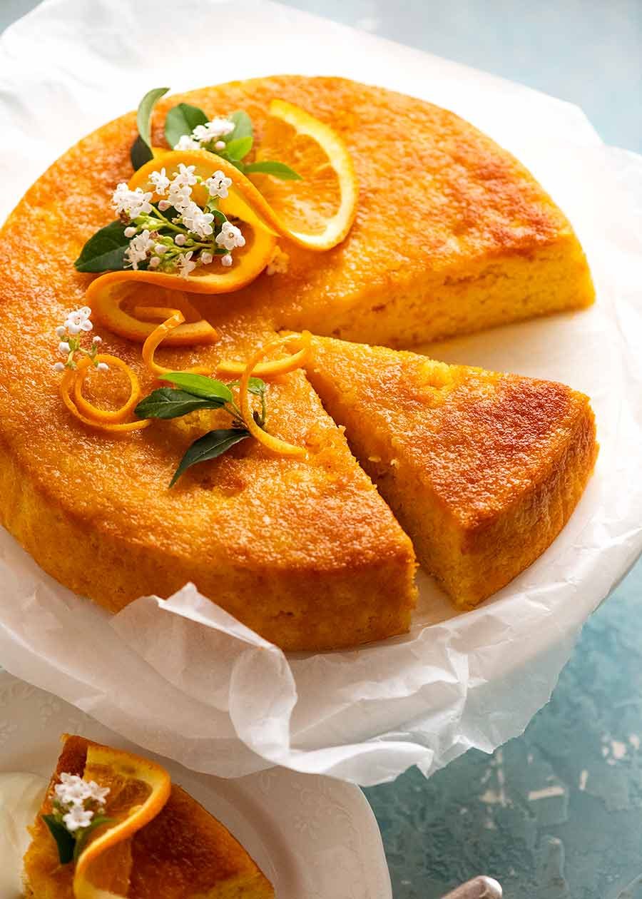 Ready to serve Orange Cake - flourless, gluten free