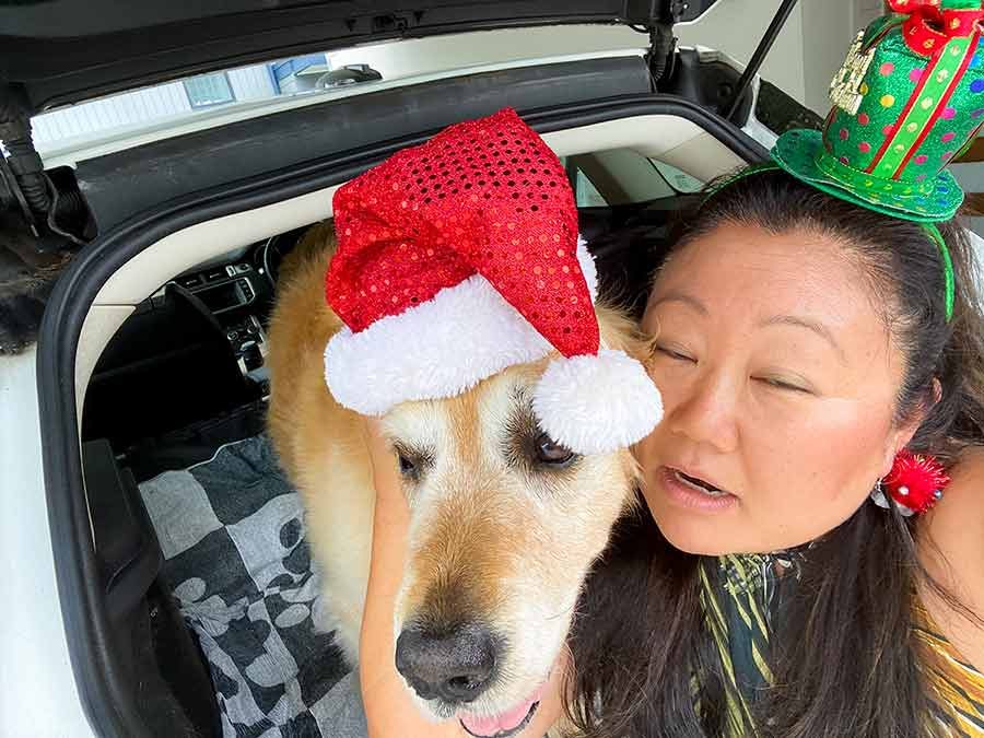 Nagi Dozer Christmas 2020 Selfie