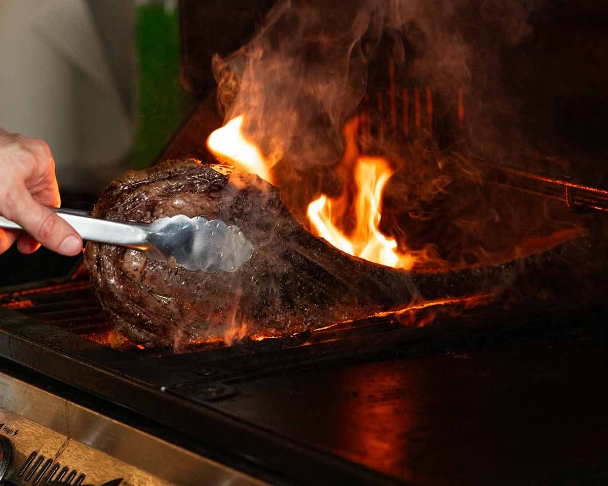 Tomahawk steak